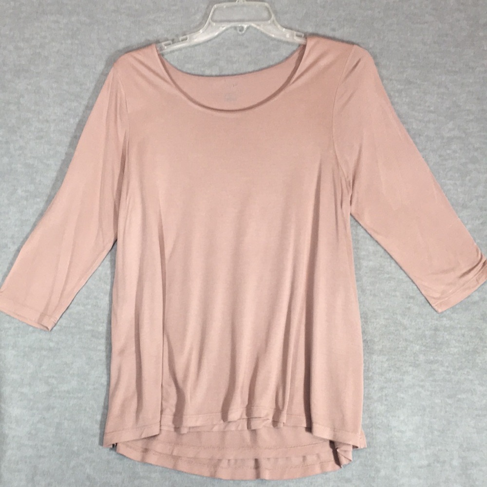 J JILL Buttery Soft Stretch Modal Warm Snuggly Double Layer 3/4 Sleeve Tunic